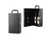 Black PU Leather Vintage Wine Champagne Bottle Holder Gift Case Black PU Leather Vintage Wine Champagne Bottle Holder Gift Case