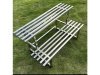 2 Tier Garden Metal Steel Pots Plant Stand Rack Shelves