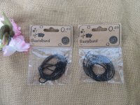 20Pcs x 1m Black Waxen Strings DIY Craft Jewlery Rope 2mm Dia 20Pcs x 1m Black Waxen Strings DIY Craft Jewlery Rope 2mm Dia