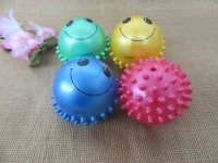 12Pcs Anti-Stress Smiley Squeeze Reliever Spikey Ball Mixed