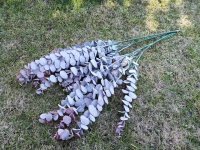 4Pcs Artificial Eucalyptus Stems Floral Home Vase Garden Decorat 4Pcs Artificial Eucalyptus Stems Floral Home Vase Garden Decorat