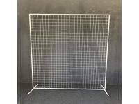 1X White Heavy Duty Large Square Wedding Garden Arch 200cm