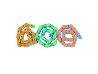 10Pcs Wacky Tracks Snap and Click Stress Relief Fidget Toys