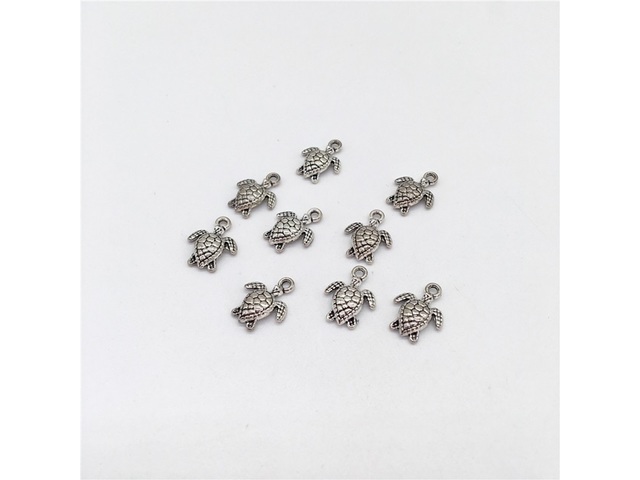 100Pcs Tortoise Shape Carved Spacer Beads Jewellery Finding 100Pcs Tortoise Shape Carved Spacer Beads Jewellery Finding
