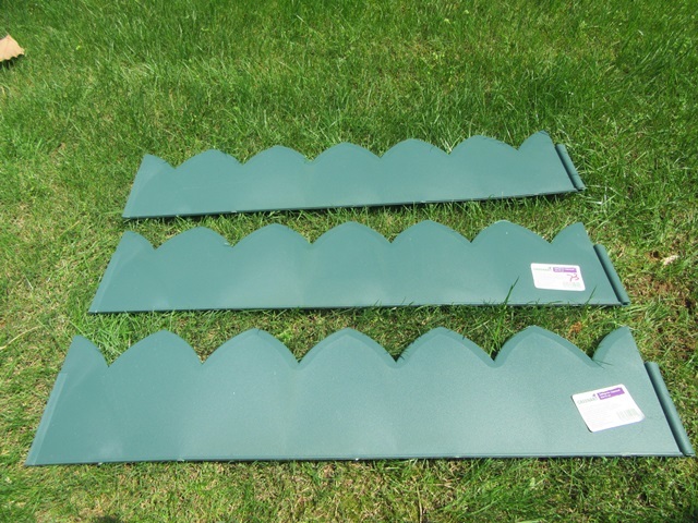 10Pcs Garden Fence Path Grass Wall Fixed Lawn Edging Border