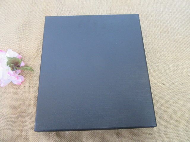 4Pcs Black Kraft Cardboard Wedding Party Packaging Gift Box - Click Image to Close