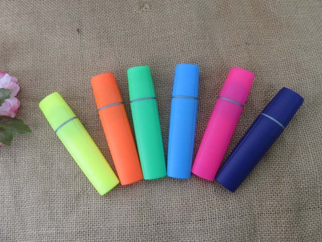 4Packs x 6Pcs Colorful Highlighter Markers Making Pen School 4Packs x 6Pcs Colorful Highlighter Markers Making Pen School