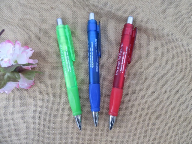 6Pcs XL Jumbo Retractable Easy Grip Large Fat Ball Point Pens 6Pcs XL Jumbo Retractable Easy Grip Large Fat Ball Point Pens