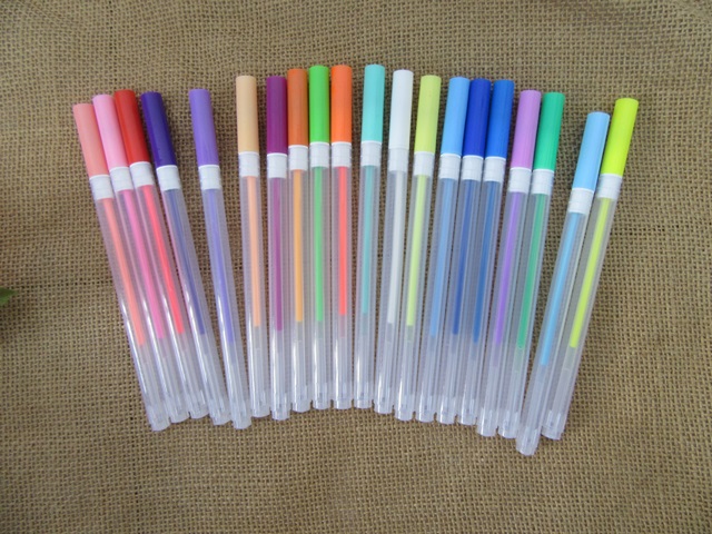2Packs x 20Pcs Gel Pens Mixed Color - Click Image to Close