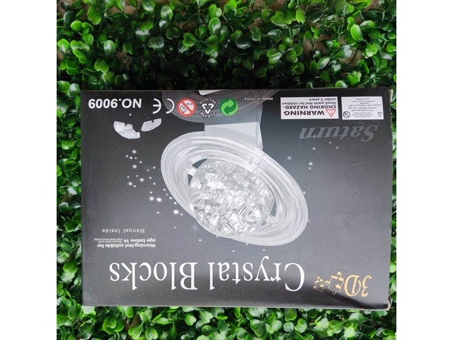 1Set New Saturn 3D Crystal Blocks Jigzaw Puzzle 1Set New Saturn 3D Crystal Blocks Jigzaw Puzzle