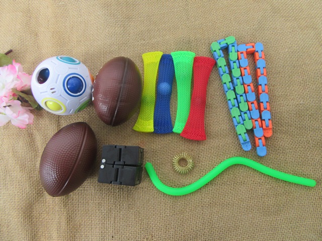 1Set 20Pcs Autism Stress Reliever Fidget Toys for Kids Assorted - Click Image to Close