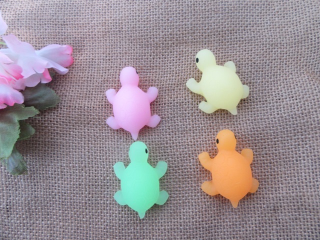 24Pcs Hand Squeeze Squishy Turtle Healing Stress Reliever Toys 24Pcs Hand Squeeze Squishy Turtle Healing Stress Reliever Toys