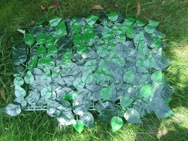 1Pc Artificial Green Leaf Privacy Screen Protector Garden Wall 1Pc Artificial Green Leaf Privacy Screen Protector Garden Wall