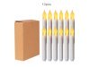 12Pcs Short LED Candles Stick Flameless Flickering Electric 12Pcs Short LED Candles Stick Flameless Flickering Electric