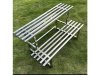 2 Tier Garden Metal Steel Pots Plant Stair Stand Rack Shelves 15