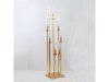 1Set 8 Arm Golden Pillar Candelabra Home Party Wedding Decor 1Set 8 Arm Golden Pillar Candelabra Home Party Wedding Decor