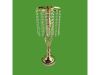 1Set Crystal Table Chandelier Candlestick Wedding Flower Vase