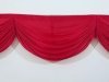 1Pc Red Wine 3M Tassel Swag Drape Stage Wedding Background 1Pc Red Wine 3M Tassel Swag Drape Stage Wedding Background