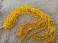 10Strand x 90Pcs Orange Faceted Crystal Beads 6mm 10Strand x 90Pcs Orange Faceted Crystal Beads 6mm