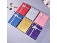 12 Jewellery Gift Box for Necklaces & Rings 7x9cm Mixed Color