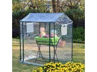1Set Greenhouse Garden Shed Walk-in Gardening Plant Stand