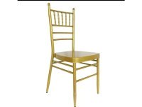 1Pc Golden Chiavari Tiffany Event Chair Banquet Chair Wedding