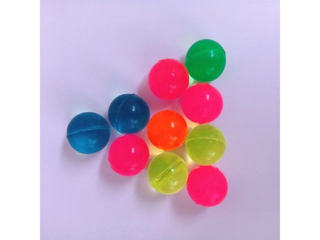 100X Shiny Rubber Bouncing Balls 25mm Mixed Color
