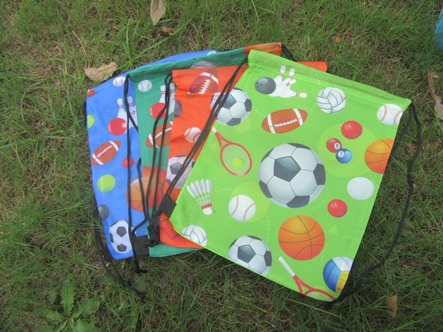 (image for) 12Pcs Kids Drawstring Backpack Reusable Drawstring Bag