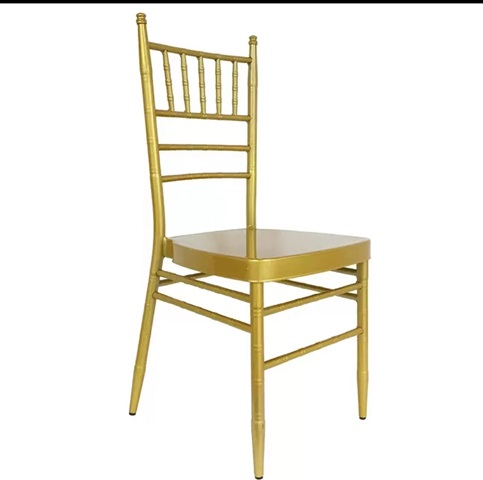 1Pc Golden Chiavari Tiffany Event Chair Banquet Chair Wedding - Click Image to Close