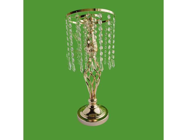 1Set Crystal Table Chandelier Candlestick Wedding Flower Vase 45 - Click Image to Close