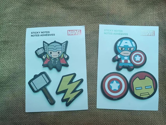 (image for) 6Pack x 3Pcs Marvel Sticky Message Note Memo Spiderman American 