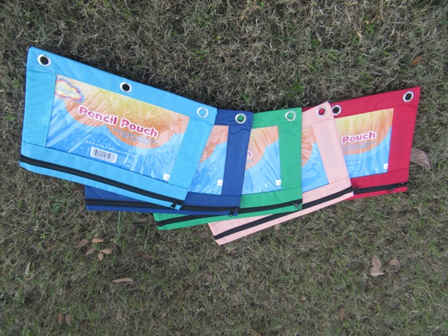 10Pcs Clear Window Pencil Pouch Pencil Bag Ring Binder Pouch 10Pcs Clear Window Pencil Pouch Pencil Bag Ring Binder Pouch