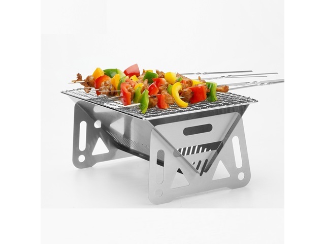 1Set Portable MINI BBQ Folding Barbecue Grill Outdoor Camping - Click Image to Close