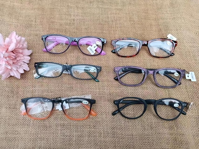 3Pcs New Folding Foldable Reading Glasses Eyewear 100-300+ - Click Image to Close