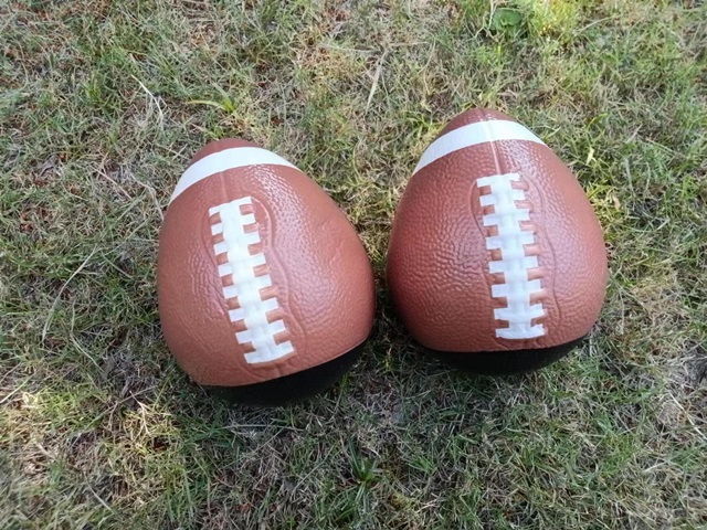 6Pcs PU Foam Bouncy Brown Ball Toy Outdoor Game 6Pcs PU Foam Bouncy Brown Ball Toy Outdoor Game