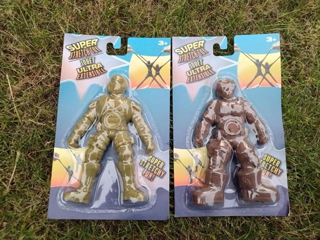 3Pcs Stretchy Squishy Sticky Soldiers Toy Stress Relief - Click Image to Close