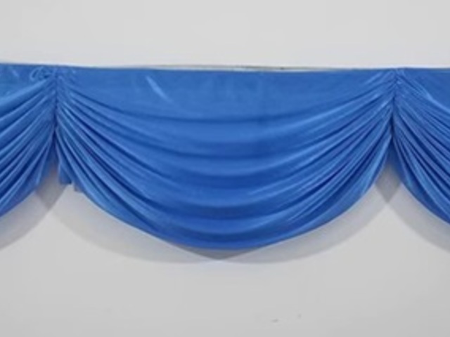 1Pc Loyal Blue 3M Swag Drape Stage Wedding Background - Click Image to Close