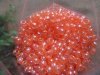 500g Transparent Orange Barrel Pony Beads Loose Bead 8mm 500g Transparent Orange Barrel Pony Beads Loose Bead 8mm