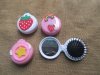 4Pcs Cute Folding Air Bag Comb w/Mirror Pocket Hair Brush Head 4Pcs Cute Folding Air Bag Comb w/Mirror Pocket Hair Brush Head
