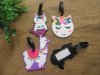 4Pcs Cute Girls Bag Tags Kids Luggages Tag Assorted