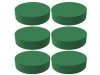 2x1Pc Wet Floral Foam Round Brick Flower Arrangement 20cm 2x1Pc Wet Floral Foam Round Brick Flower Arrangement 20cm
