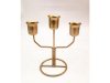 1Pc Golden Ins Minimalist Candlestick 3-Head Random Design 1Pc Golden Ins Minimalist Candlestick 3-Head Random Design