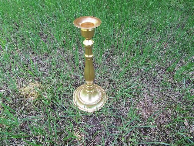 1Pc New Ins Minimalist Candlestick Gold 24cm High
