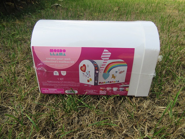 1Set create-your-own valentines mailbox kit