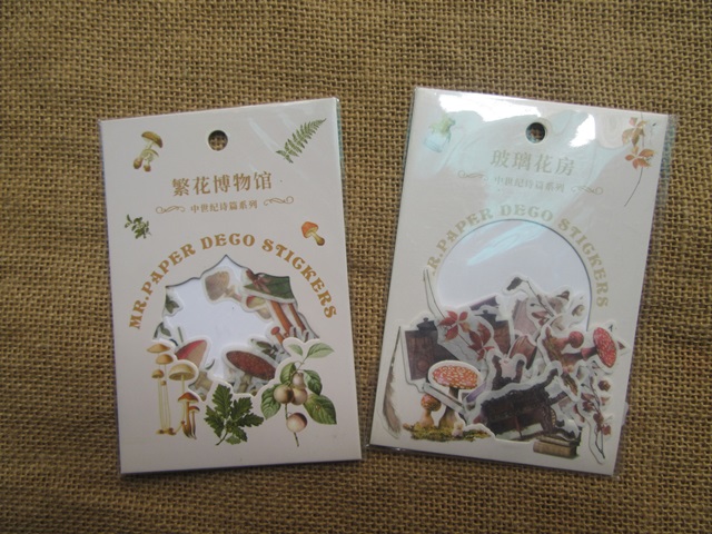 4Packs Scrapbook Stickers Set Cardmaking & DIY Crafts