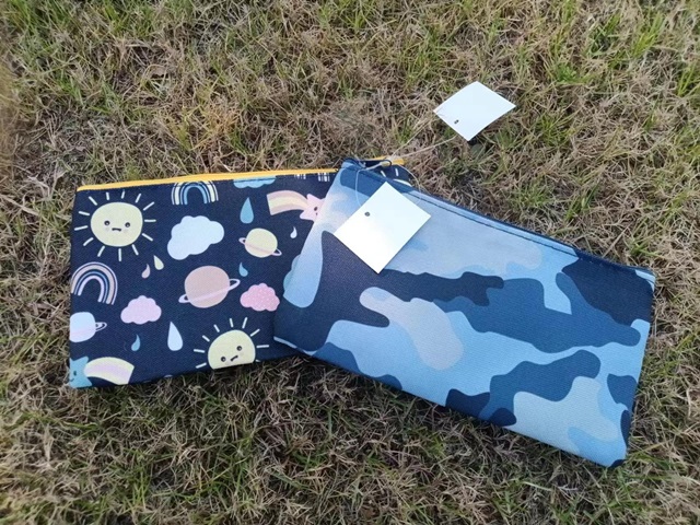 6Pcs Pencil Case with Zipper School Office Use