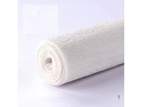 5 Rolls White Single-Ply Crepe Paper Arts & Craft