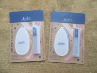 2Sheet x 2Pcs Nail File Foot File Slim Buffing Tool