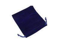 50 Blue Velvet Drawstring Gift Jewelry Pouches 12x10cm