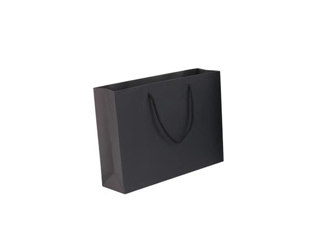 10Pcs Thick Black Kraft Paper Gift Carry Shopping Bag 30x24x12cm 10Pcs Thick Black Kraft Paper Gift Carry Shopping Bag 30x24x12cm